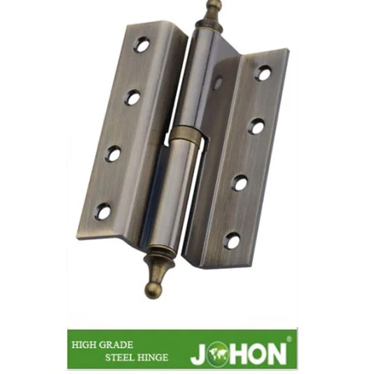 Bisagra de doblez de hierro o acero fuerte clásica antigua Z 4X3 para puerta