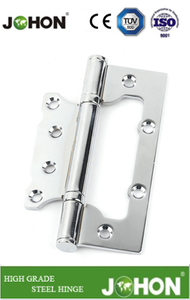  Bisagras de puerta, acero de 5 pulgadas, bisagras de puerta resistentes con rotación suave con rodamiento para puertas interiores/exteriores